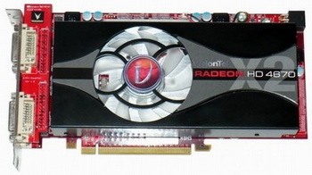 VisionTek HD4670X2 quad